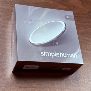 SimpleHuman Portable Lighted Magnifying Sensor Mirror (Brand NEW)